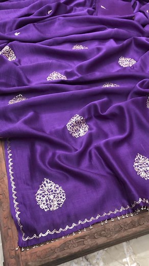 2.4K views · 21 reactions | Introducing the stunning purple silk...