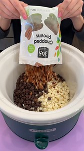 119K views · 206 reactions | easy haystack treats in the crockpot in your crockpot melt up milk chocolate, white chocolate, health toffee bits, chow mein noodles, and coconut to make easy treats! thanks for watching! this vieo was produced by Network Media and Jacky P | Lucy Diamond | Facebook