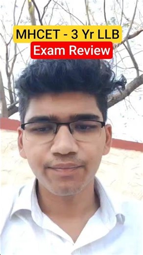 MHCET LAW 2026 - 3 Year LLB Exam Review #shorts #short #viral #mhcetlaw #trending