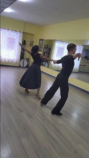 #Waltz Silver 1 Routine American Style #waltzdance #dancewaltz #ballroom #dancing