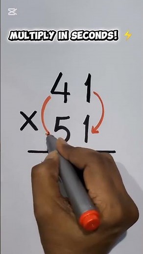 Fastest Multiplication Trick: Multiply Any 2-Digit Numbers Ending in 1! 🔢✨