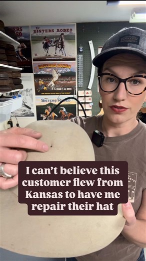 Restoring a Vintage Beaver Fur Cowboy Hat