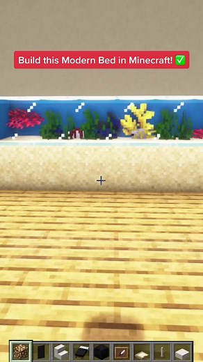 Build a Modern Bed in Minecraft!