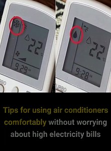Tips for using air conditioning without worrying about skyrocketing electricity bills 😲 | Feedy