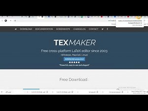 على نظام التشغيل ويندوز وباللغة العربية( MIKTEX) & (TexMaker ) خطوات تحميل وتثبيت