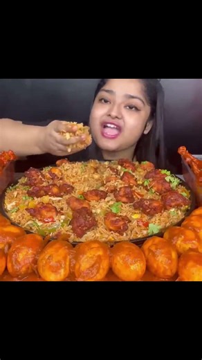 chicken polao eating ...#mukbang #food #shortvideo #asmr