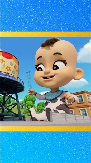 Щенячий патруль останавливает гигантского малыша в городе!, Щенячий патруль останавливает