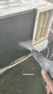 Window AC Service Kaise Kare | Complete Cleaning Guide “#shorts #acservice #windowac