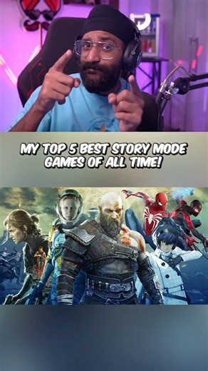 My Top 5 Story Mode Games Of All Time! #sikhwarrior #indiangaming #esports