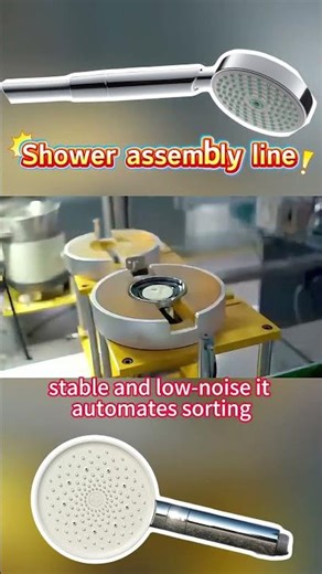 Shower assembly line | Automatic assembly of shower heads | Assembly machine