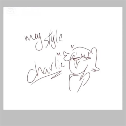 speed drawing of the Charlie ( hazbin hotel) #art my style