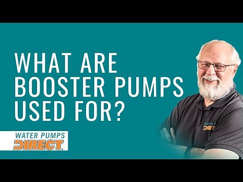 What Are Booster Pumps Used For?