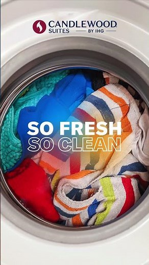 Why pack heavy? Candlewood Suites by IHG has complimentary laundry.😌 *Offerings vary by region.
