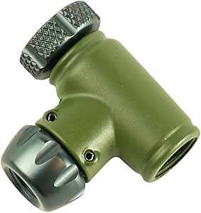 SILCA EOLO IV Co2 Regulator | Compact Design with Turn Screw Control Valve | Presta and Schrader Compatible | Universal Co2 Cartridge Thread