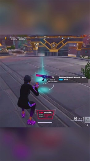 Exotic Balloon Popper Assault Rifle In Fortnite Override!