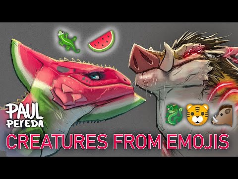 [EMOJI CREATURE DESIGN] Ep. 01