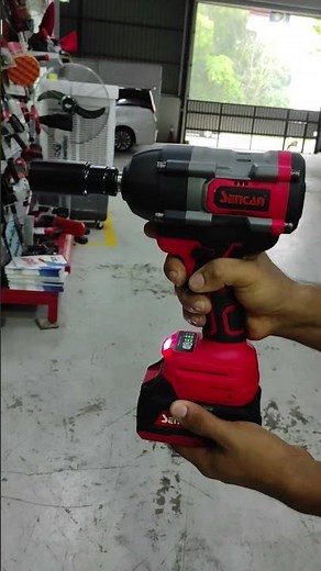 Sencan Cordless Impact Wrench Demo | Quick Battery Setup & Forward/Reverse Test 🔧⚡