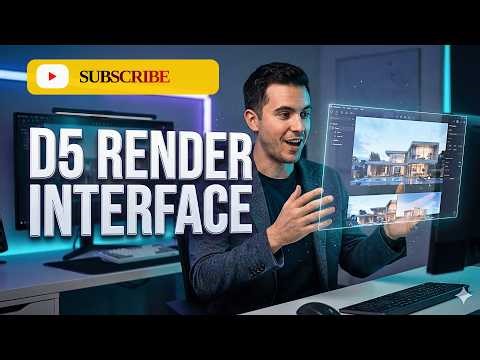 How Do You Use the D5 Render Interface? A Beginner’s Guide #d5render