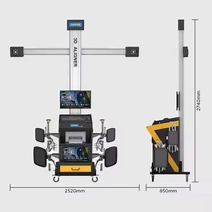 [Hot Item] Auto Tracking Automatic Wheel Aligner All Alineadora Autos Wheel Alignment Machine Equipment with CE