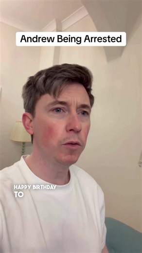 Andrew's Birthday Surprise Ends in Arrest