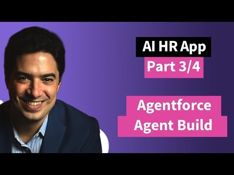 Build an AI HR App (Part 3): Setting Up Salesforce Agentforce