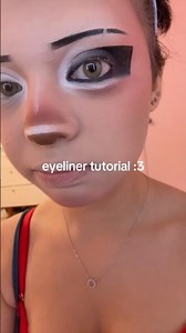 eyeliner tutorial! (requested) #makeuptut #makeuptutorial #eyeliner
