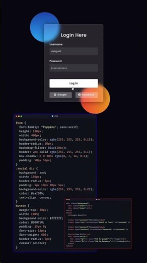 Minimalist form with HTML and CSS 🔥🔥🔥🔥