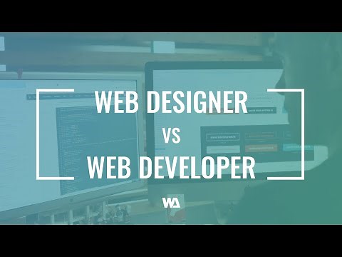 Web Designer vs Web Developer