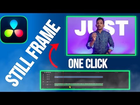 Save Still Frame as a image in DaVinci Resolve