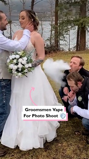 191K views · 503 reactions | Groomsmen vape for wedding photoshoot  | Four Nine | Facebook