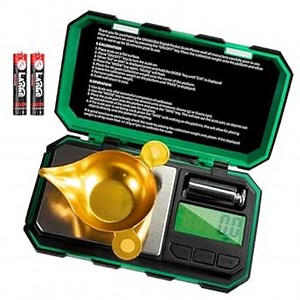 Digital Reloading Scale Precision 1500 Grains x 0.1gn,Powder Scale for Reloading, Grain Scale with LCD Display/Tare/Calibration Functions,Microgram Scale Pocket,Includes Batteries