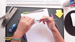 Amazon.com : BIC Cristal Xtra Bold Ballpoint Pen : Ballpoint Stick Pens : Arts, Crafts & Sewing