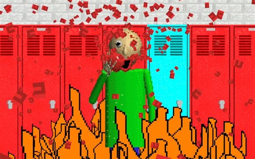 【Baldi's Basic】BB×三勾通关（背图）