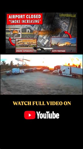 4.6K views · 25 reactions | ⚠️UPS MD-11 Fatal Crash on Takeoff at Louisville Left Engine Separated, confirmed by NTSB. Black boxes, CVR and FDR, both recovered from scene. At least 9 dead confirmed. 11 taken to hospital with serious injuries. #aviation #louisville #sdf #plane #crash #ups #accident #md11 | VASAviation | Facebook