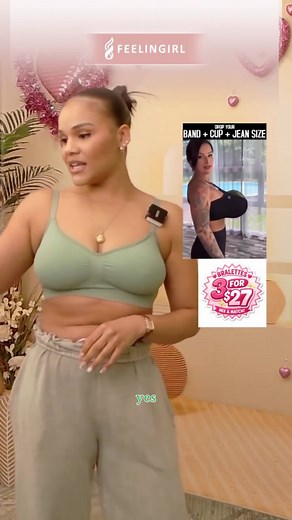FeelinGirl Wireless Bras for Women Built-in Soft Cups no Underwire Bralettes flexible Straps Full Coverage Everyday Bras live stream#15