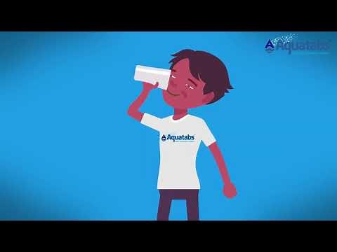 Aquatabs Water Purification tablets Explainer video