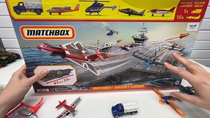 【搬运/64Wheels】Matchbox火柴盒2024年的航空母舰场景玩具