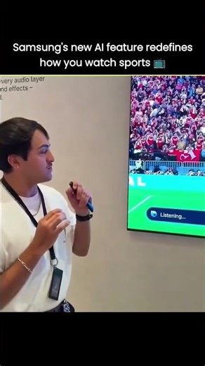 Samsung's AI Redefines Sports