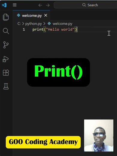 Python Print Statement Made EASY ⚡ (1 Second Hack!)