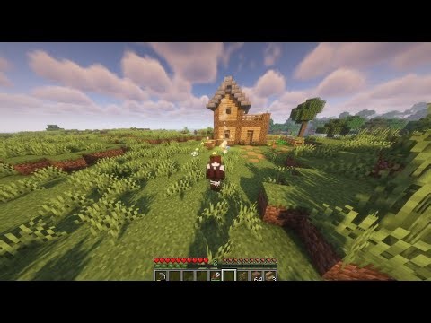 Minecraft 1 Hour Gameplay (no talking) For Sleep/Study/Background Sound/Ambiance