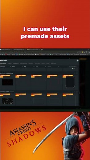 Designing an Epic Assassin's Creed Twitch Overlay with OWN3D Pro Scene Builder! 🗡️🎨 #AssassinsCreed