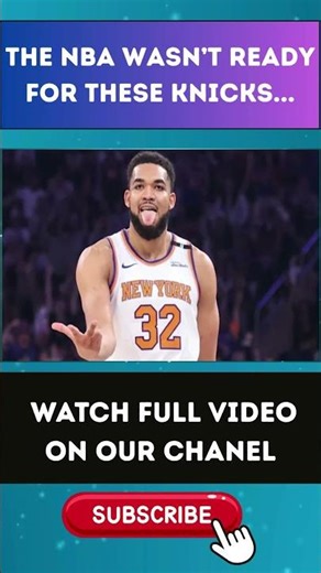 When the Knicks Emerged Like This, the Entire NBA Was Caught Sleeping