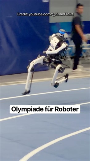 In China ist gerade eine Olympiade für Roboter! 🤖 #roboter #ki #china #innovation
