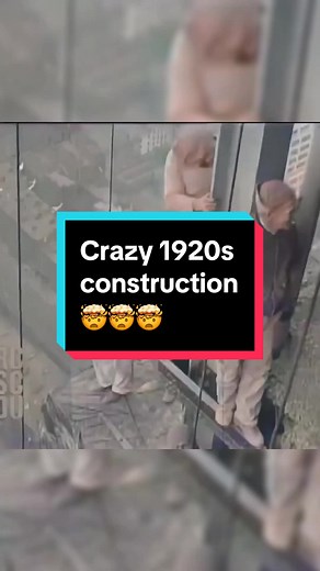 Insane 1920s Construction Footage: Risky Work Environment