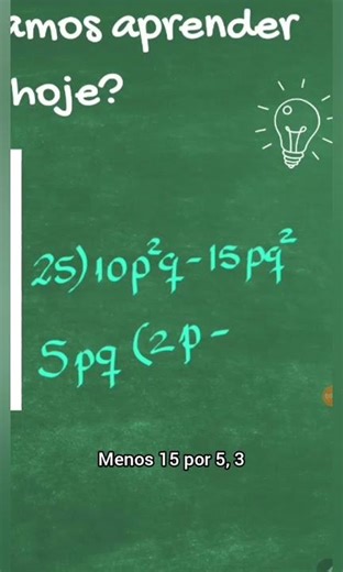 Example 25 of algebraic factorization