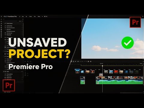 How to Recover an Unsaved Premiere Pro Project (Easy & Quick Recovery)