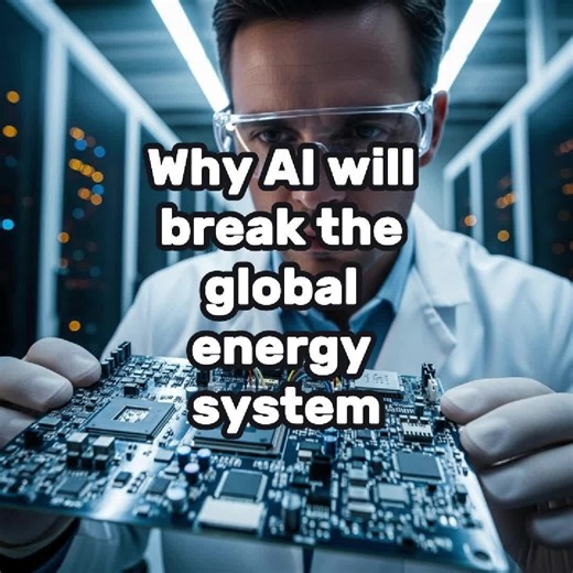 Why AI will break the global energy system #AI #energybreak #energycrisis #energyresources #existentialcrisis