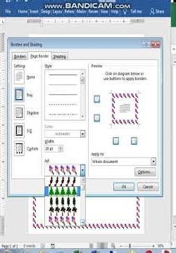 How to set page border in Word #wordtutorials #shorts #wordshorts