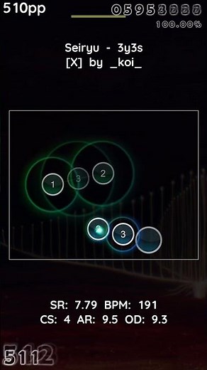 beatmap showcase 051 | #osu #osugame #mapping