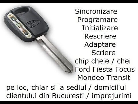 Programare cheie chei cu chip resetare imobilizator Ford Fiesta Focus Mondeo Transit la domiciliu